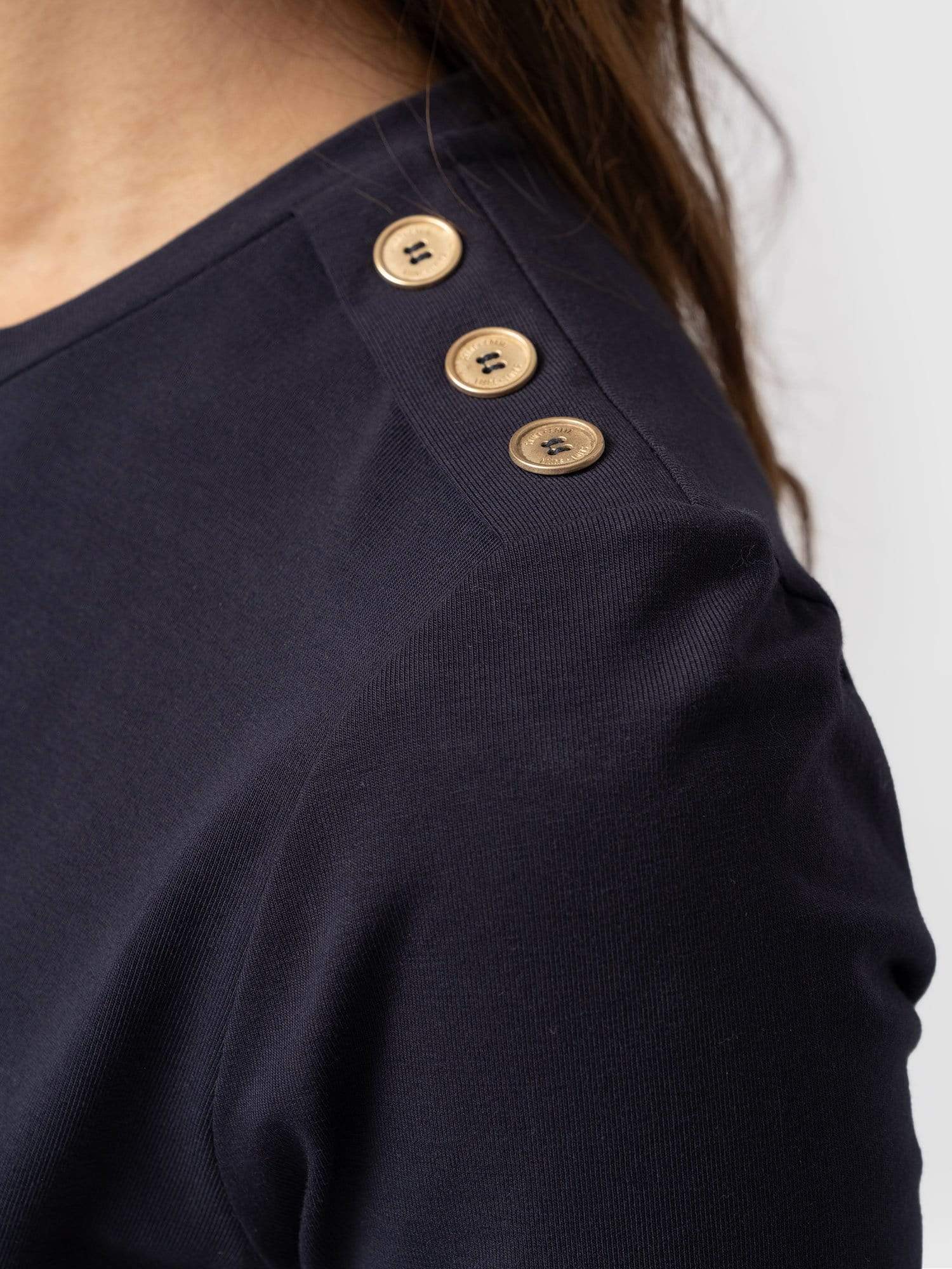 Easy T-Shirt Dress Navy - Women's Dresses | Saint + Sofia® EU